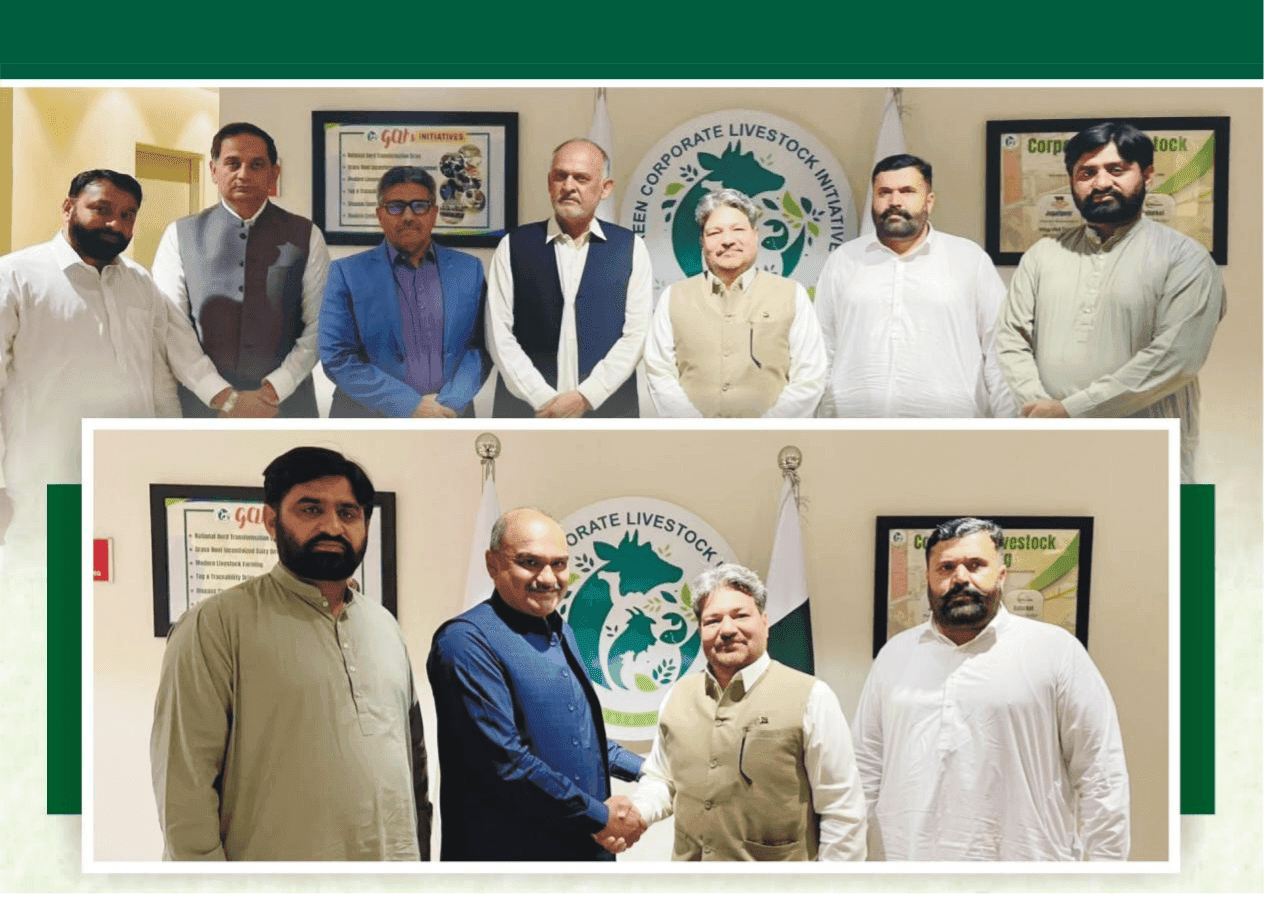 President DCFA Pakistan Shakir Umar Gujjar Meets Chairman GCLI Major General (R) Shuja Anwar